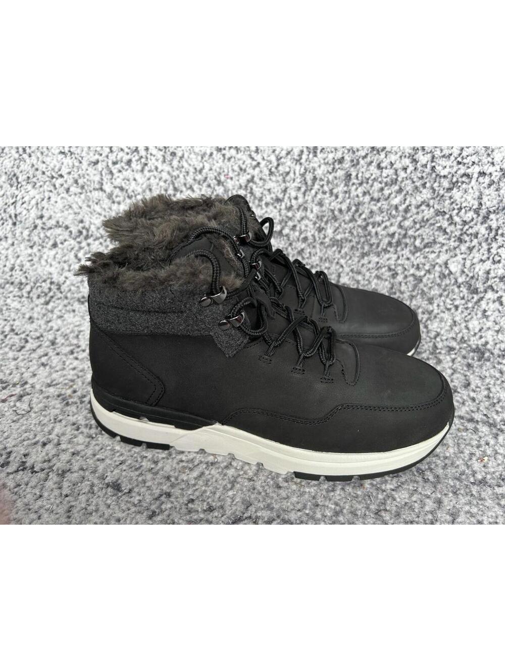 Rockport Women’s Pulse Tech Work Safety Boots Black Sz 8W Wide RK778 No Insoles